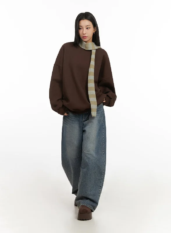 Goddess Outfit Grace Wide-Leg Baggy Jeans IJ503