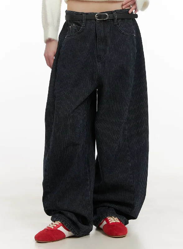 Chic Relaxation Comfortable Corduroy Wide-Leg Pants CD425