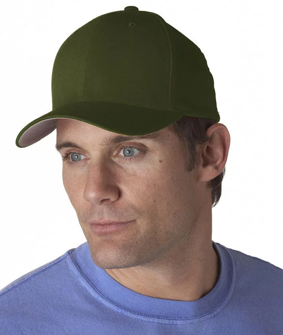 High-quality Fabrics 6277 - Flexfit Adult Wooly 6-Panel Cap | Olive