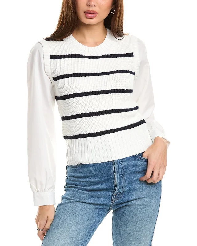 High-end atmosphere Nanette Nanette Lepore Twofer Sweater