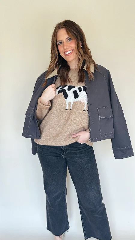 High-end Wear The Cow Sweater