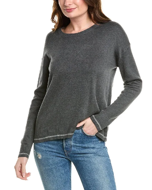 Cozy Look Splendid Sydney Crewneck Cashmere-Blend Sweater