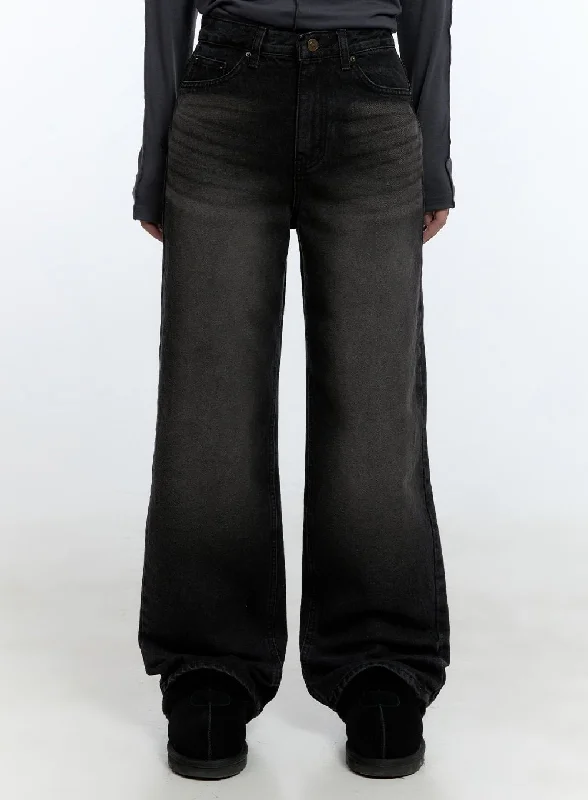 Basic Comfort Emilia Cotton Wide Leg Jeans CD420