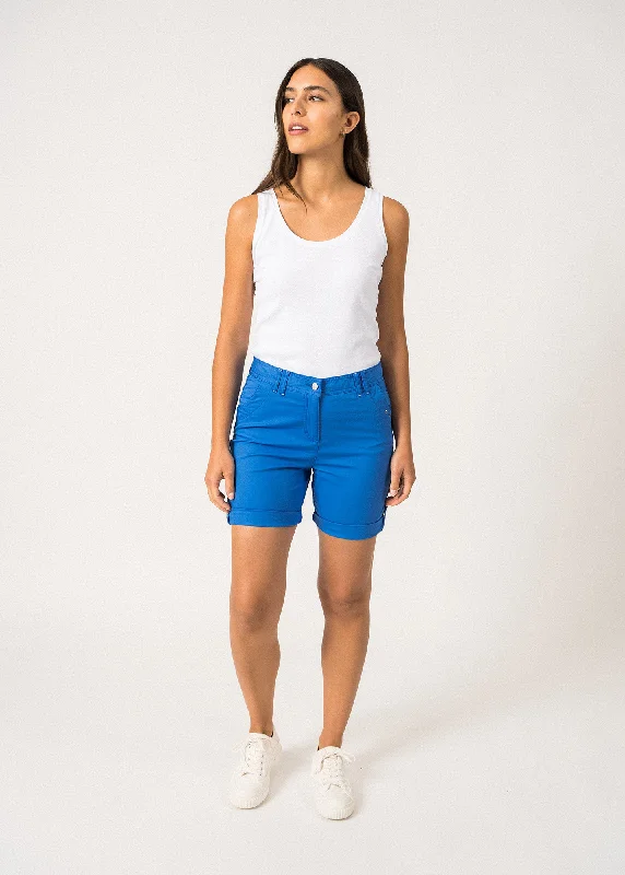Design And Tailoring Marie plain shorts - in cotton (MER)