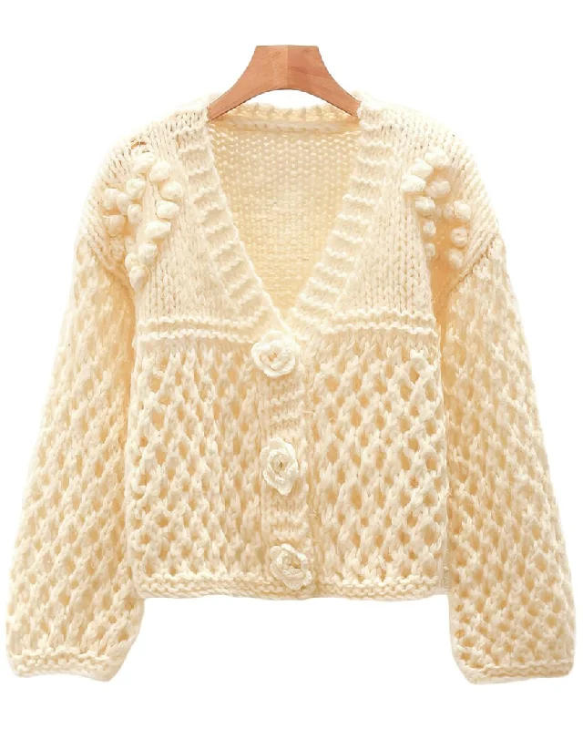 Breathable Design BURRYCO Mohair Cardigan