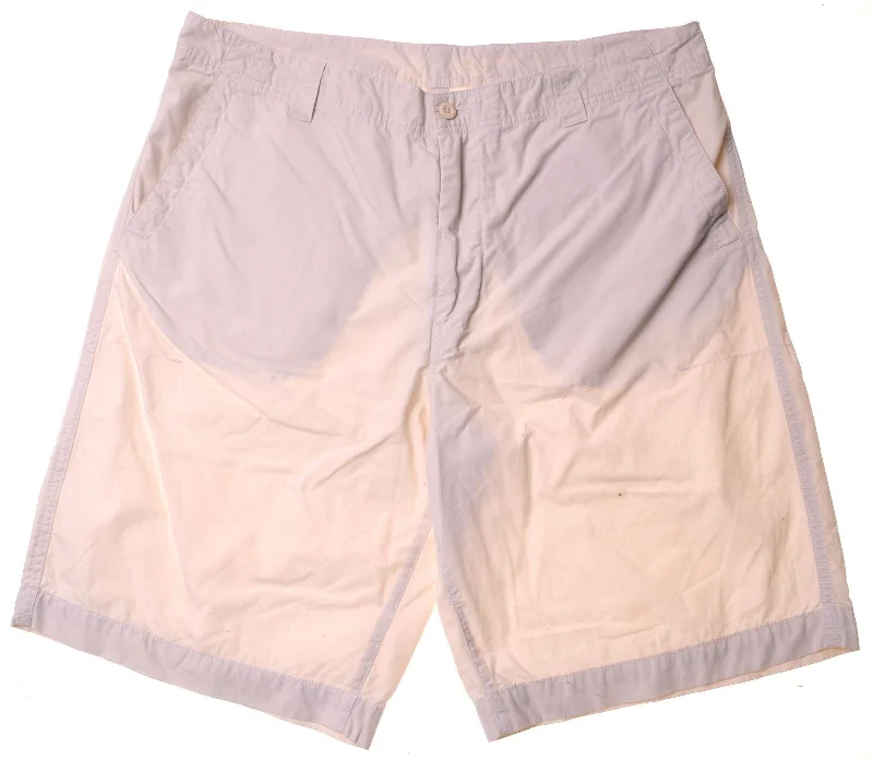 Sports Design KAPPA Womens Chino Shorts IT 50 XL W36 Off White Cotton Perfect Fit