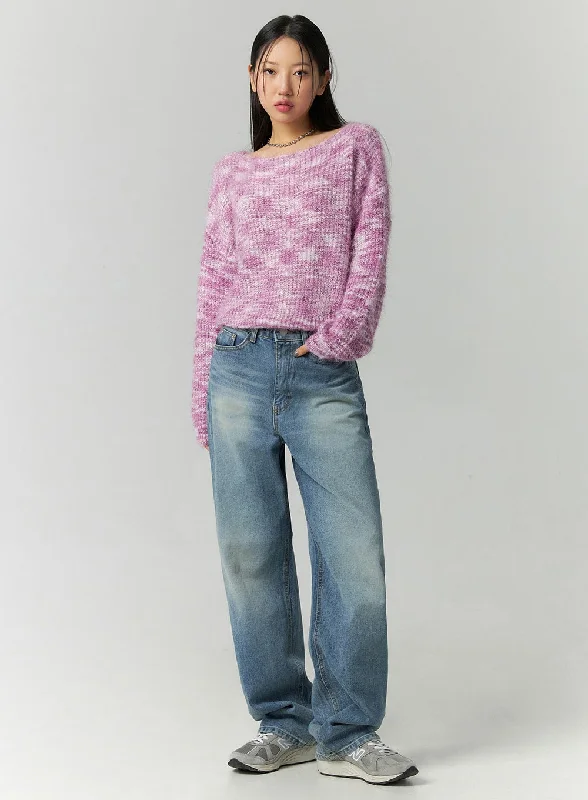 Effortless Style Straight Fit Jeans CN324
