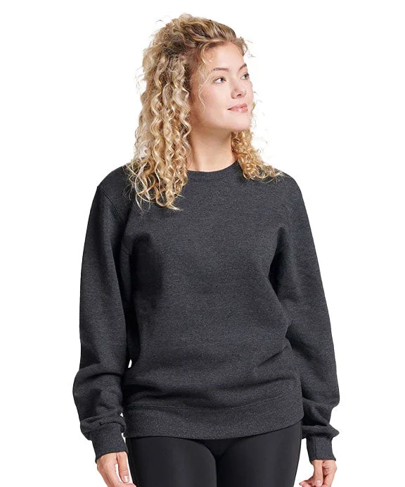 Trendy And Casual 701MR - Jerzees Unisex Eco™ Premium Blend Fleece Sweatshirt | Black Ink Heather