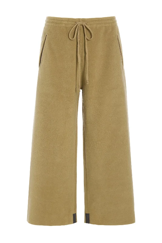 Everyday Comfort FLARE TROUSERS 3/4 LENGTH - 2115 - OLIVE