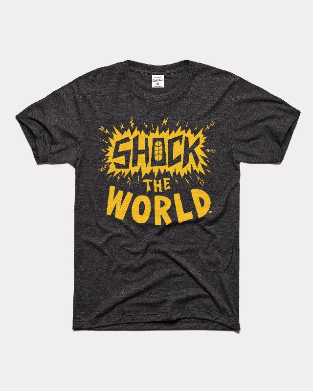 College Style WSU Shockers Shock the World Vintage Black T-Shirt