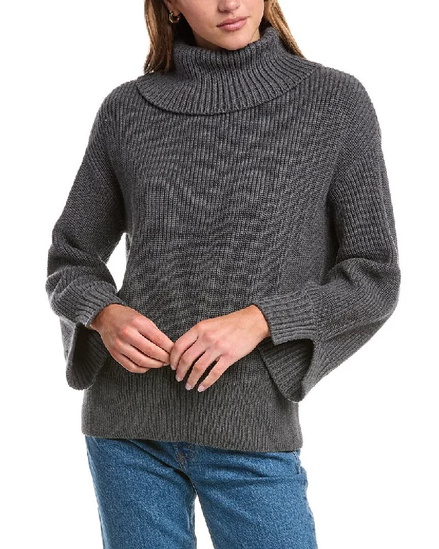 Beautiful Romance 525 America Shaker Turtleneck Sweater