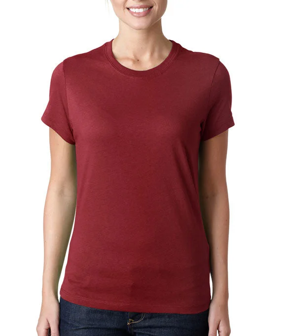 Noble Temperament 6004 - Bella + Canvas Ladies The Favorite T-Shirt | Cardinal