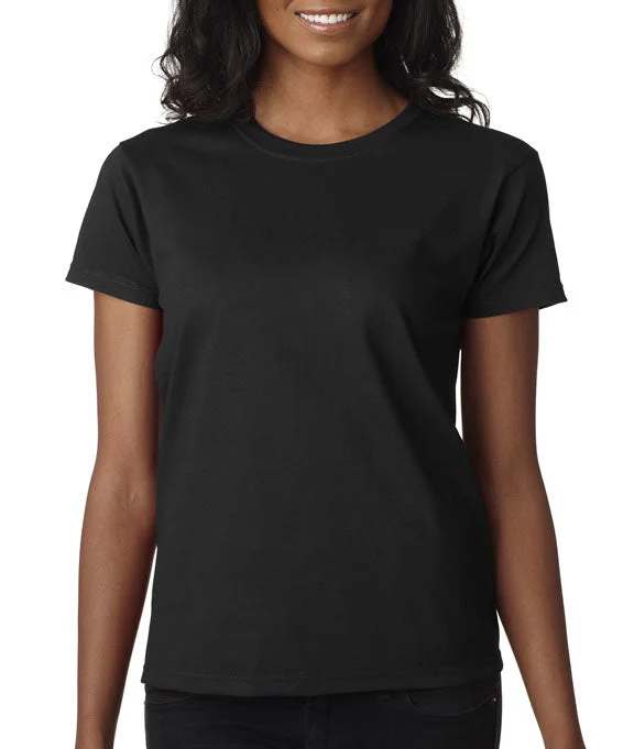 Personalized Wear 2000L - Gildan Ultra Cotton® Ladies T-Shirt | Black