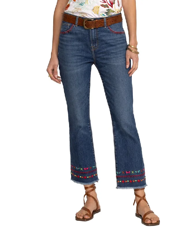 Romantic And Fresh Johnny Was The Cropped Baby Boot Jean