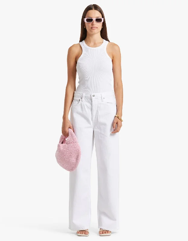 French Style Low Slung Baggy - Milkshake