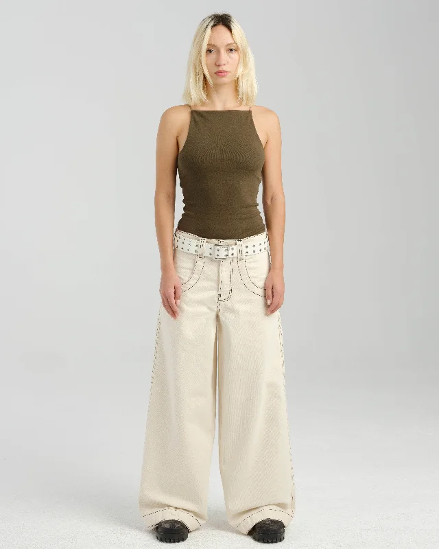 Slim Fit W101 Twin Cannon. 26". Natural.