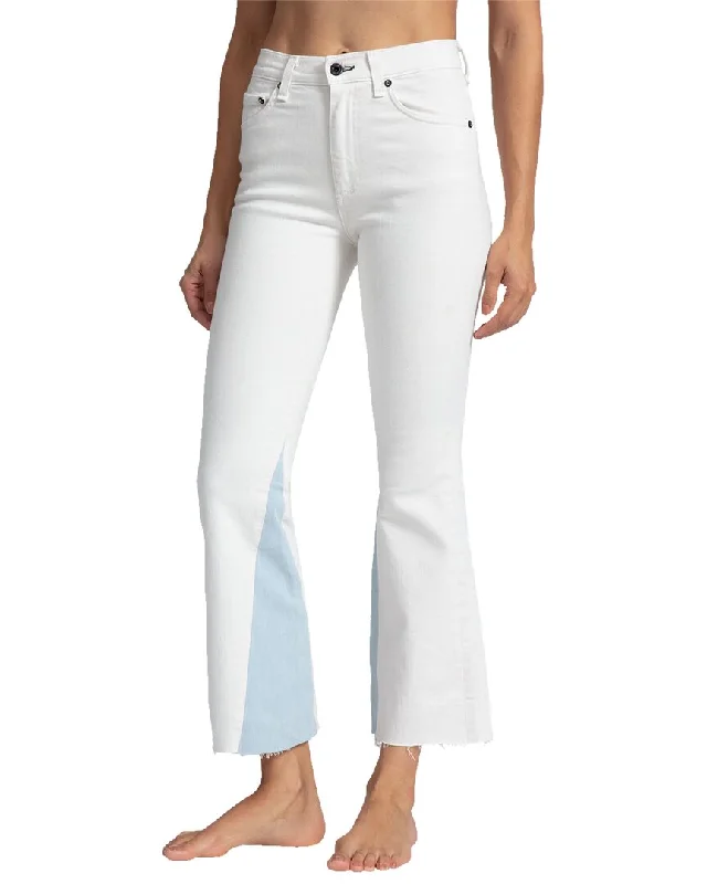 Elegant And Noble ASKK NY The Geek Ivory Jean