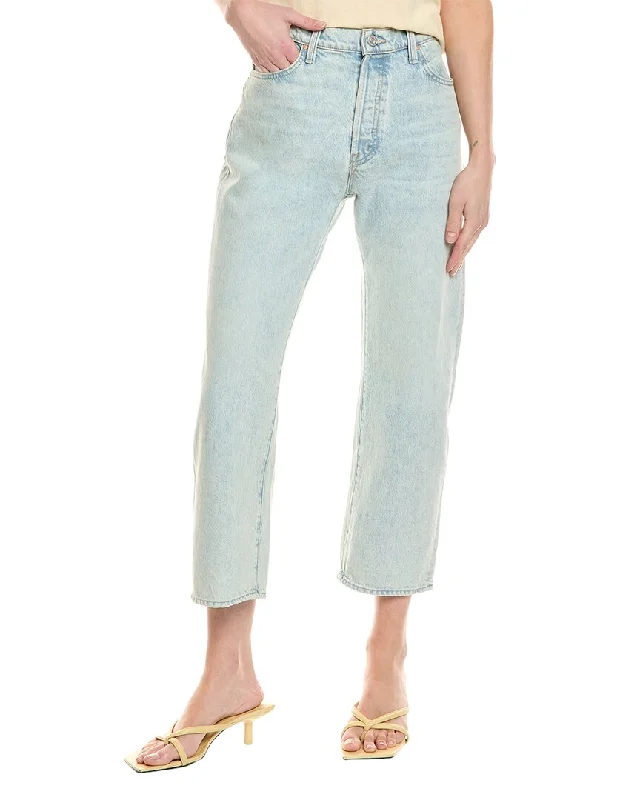 Design And Tailoring MOTHER The Ditcher Sideways Crop Jean
