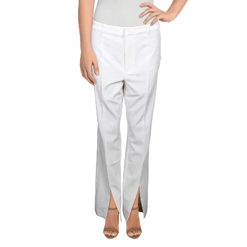 Fashion Style Womens Slit Leg Slim Fit Pants