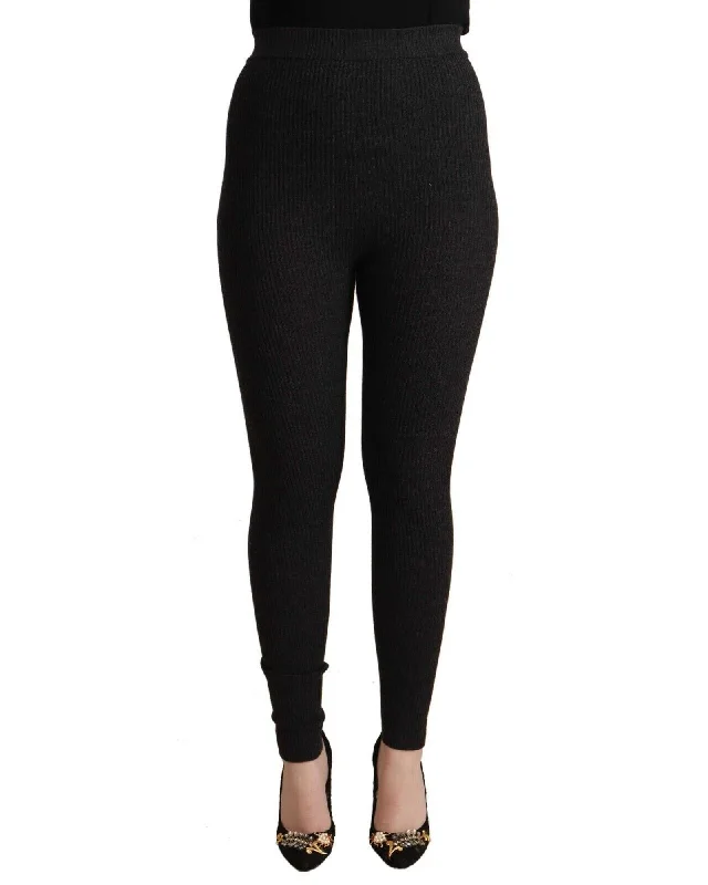 Warm Comfort Dolce & Gabbana  Ribbed Leggings for Women