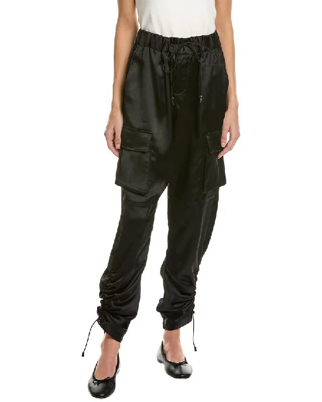 Cute Style Chrldr Piper Ruched Bottom Pant