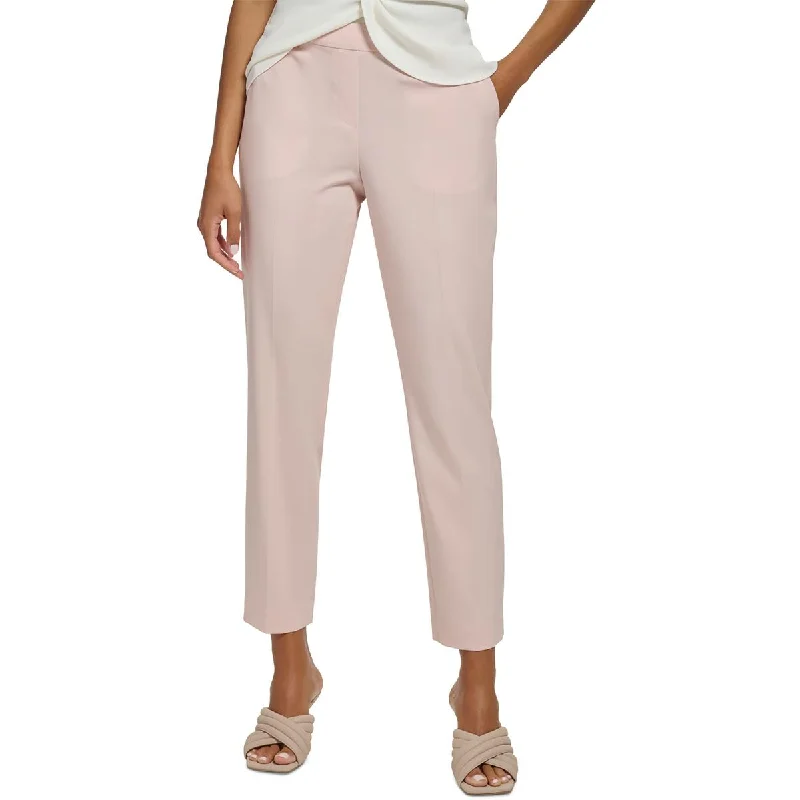 Spiritual Vitality Womens High Rise Business Straight Leg Pants