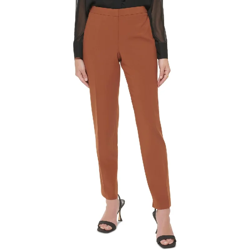 Youthful Street Fashion Highline Womens Tapered Mid-Rise Ankle Pants