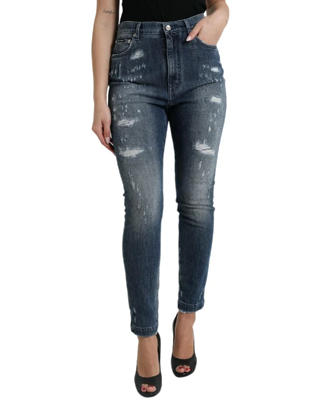Must-have For Fashion Dolce & Gabbana  Distressed Skinny Jeans for Women