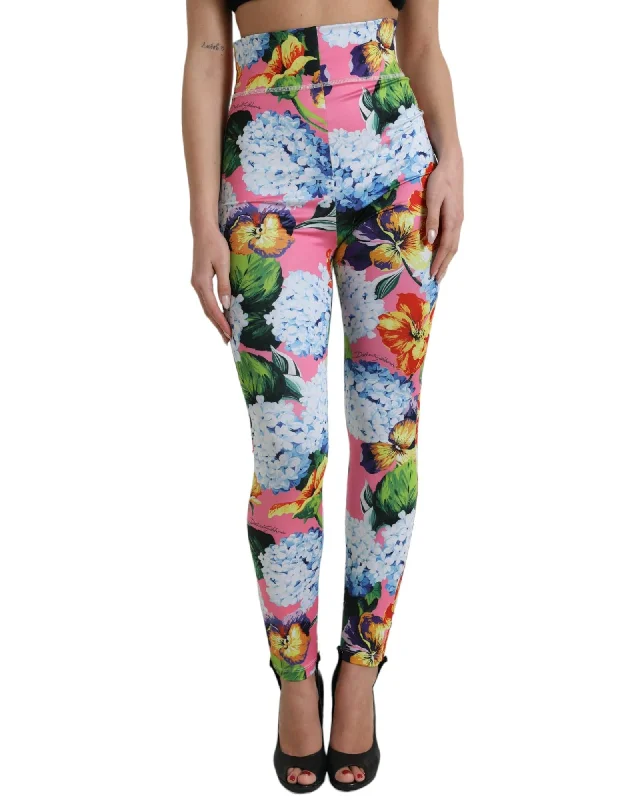 Fashion Innovation Dolce & Gabbana  Floral Print Leggings for Women