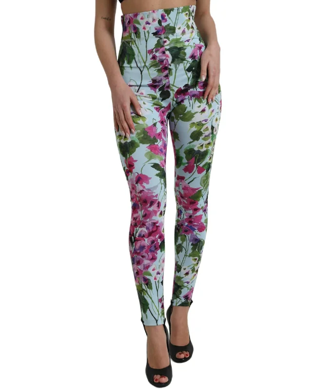 Simple Design Dolce & Gabbana  Floral Print Leggings for Women
