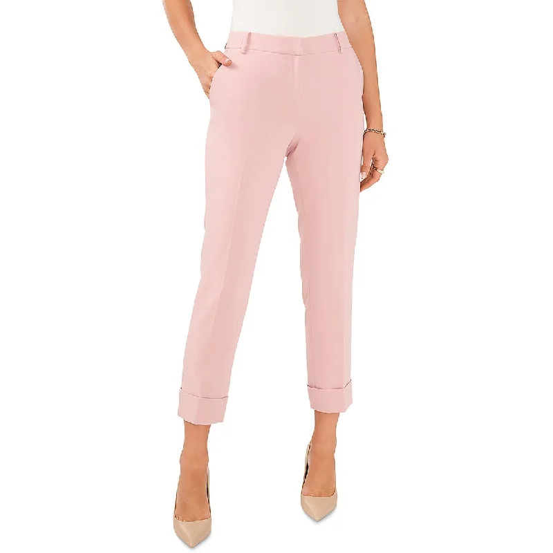High-end Customization Womens Tailored Cuffed Ankle Pants