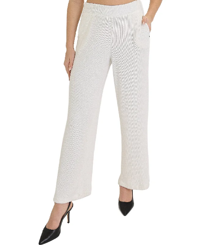 Skirt style Brushed Ribbed Pants