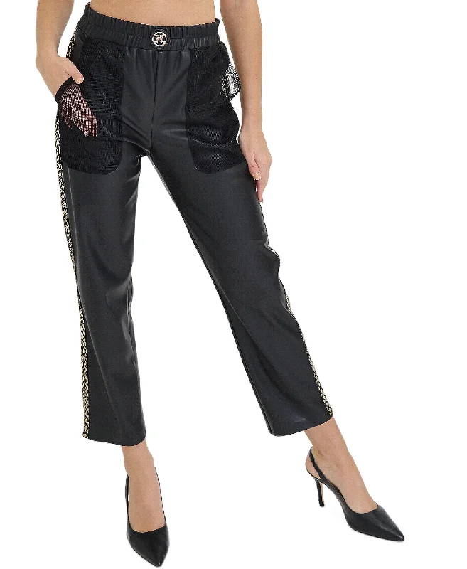 Celebrity Style Faux Leather Pants