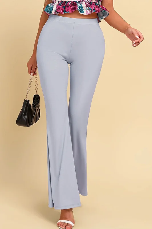 Exclusive Customization Pull On Flared Pants
