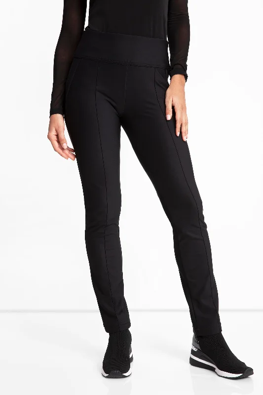 Street Letter Style Sonia Cozy Fleece-Lined High Rise Pant
