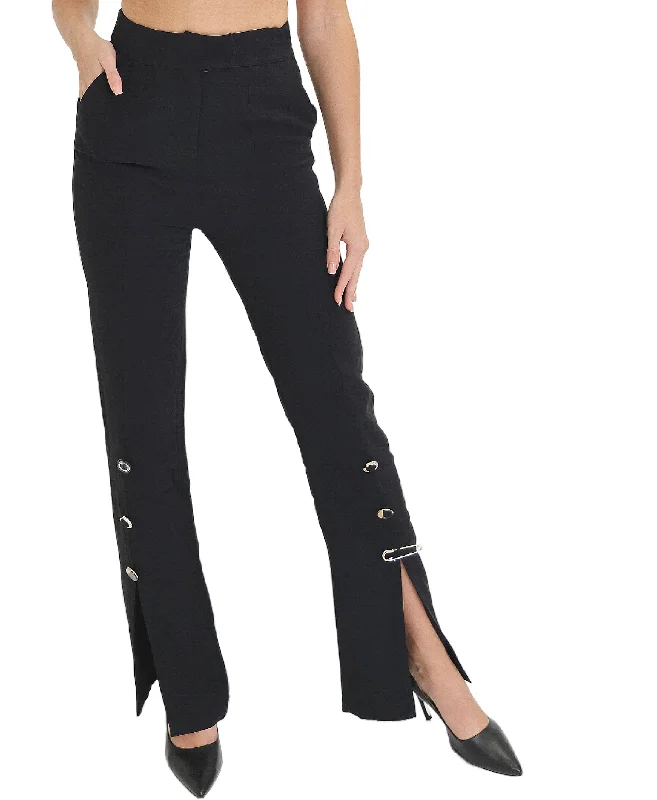 Sports Cool Split Leg Pants w/ Pinned Detail