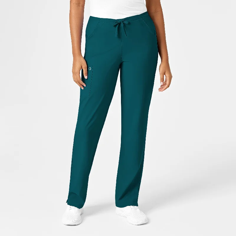 Urban Design Sense W123 Women's Drawstring Scrub Pant - Caribbean