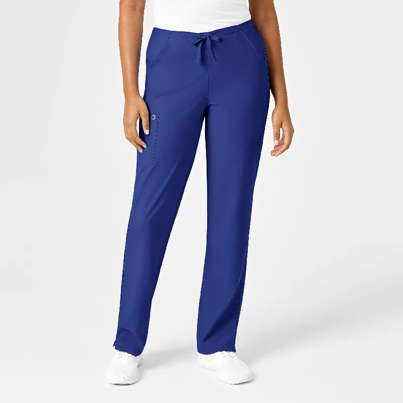 Advanced Design W123 Women's Drawstring Scrub Pant - Galaxy Blue