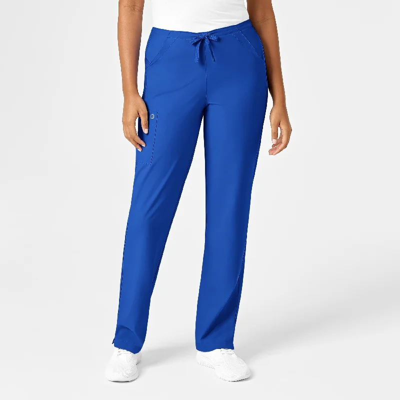 Chic Relaxation W123 Women's Drawstring Scrub Pant - Royal